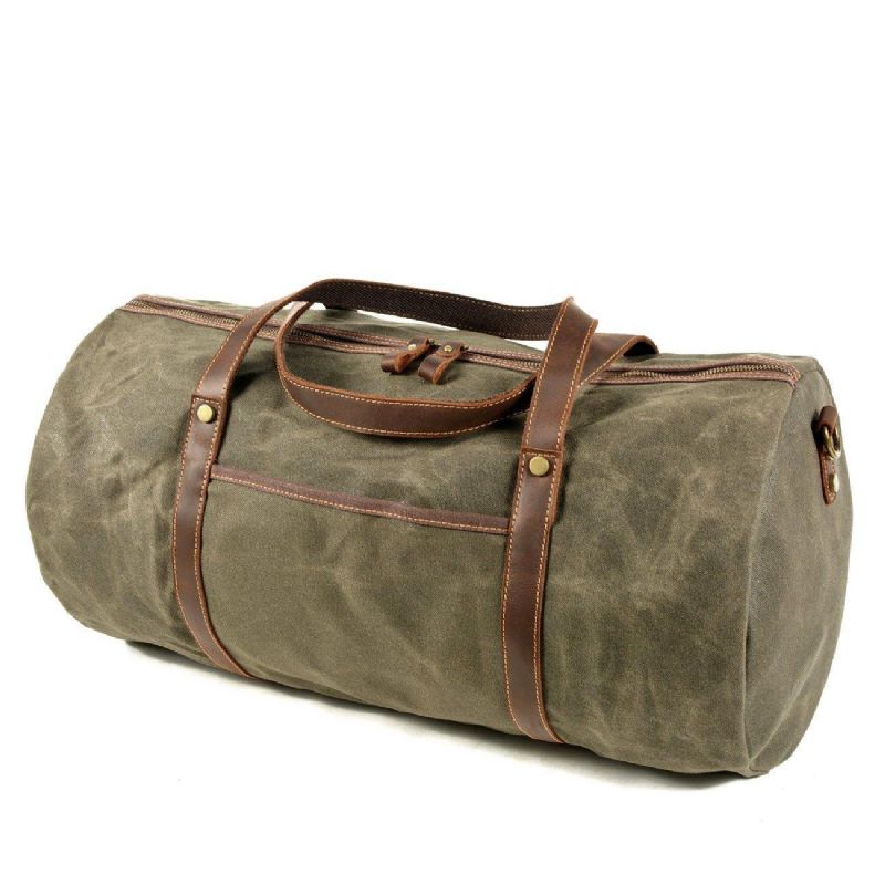 Heavy Duty Waxed Canvas Duffle Bag Příruční Taška