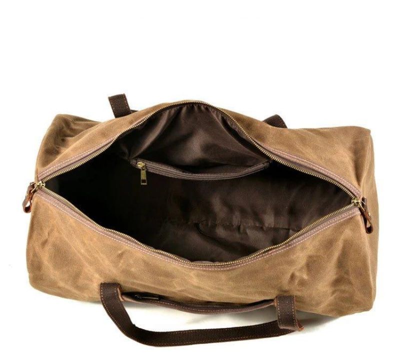 Heavy Duty Waxed Canvas Duffle Bag Příruční Taška