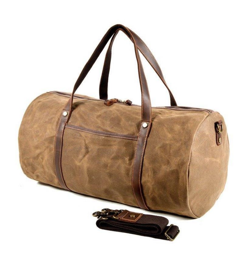 Heavy Duty Waxed Canvas Duffle Bag Příruční Taška