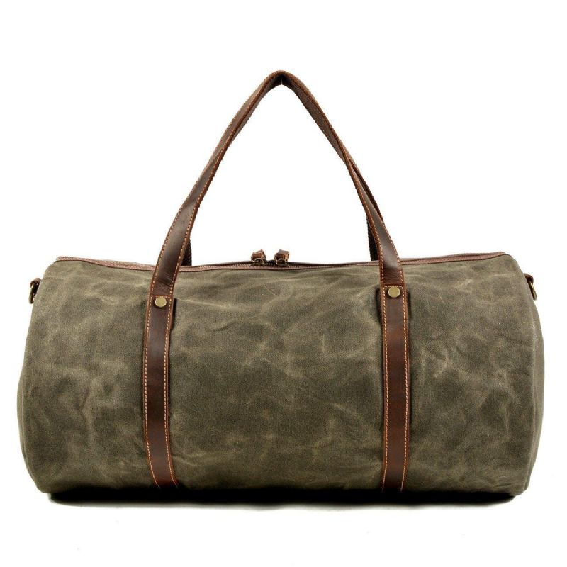 Heavy Duty Waxed Canvas Duffle Bag Příruční Taška