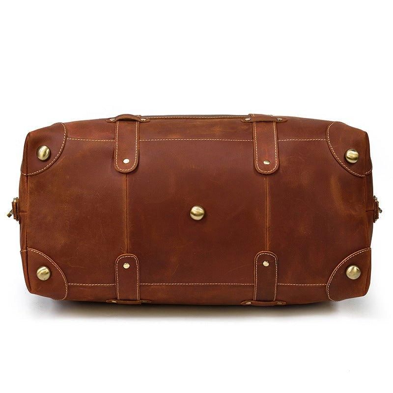 Hovězí Kůže Vintage Duffle Bag