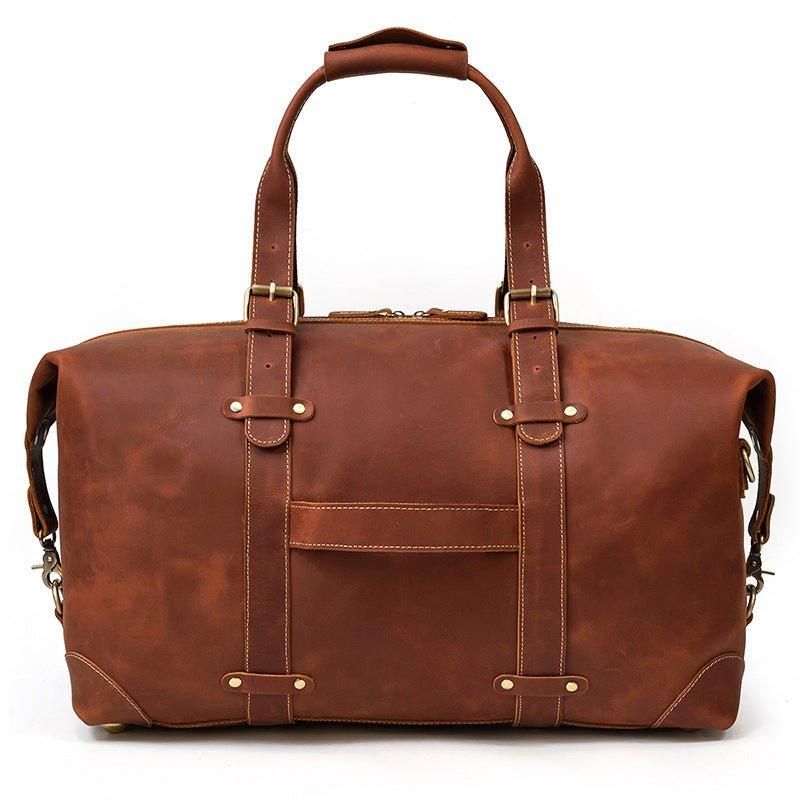 Hovězí Kůže Vintage Duffle Bag