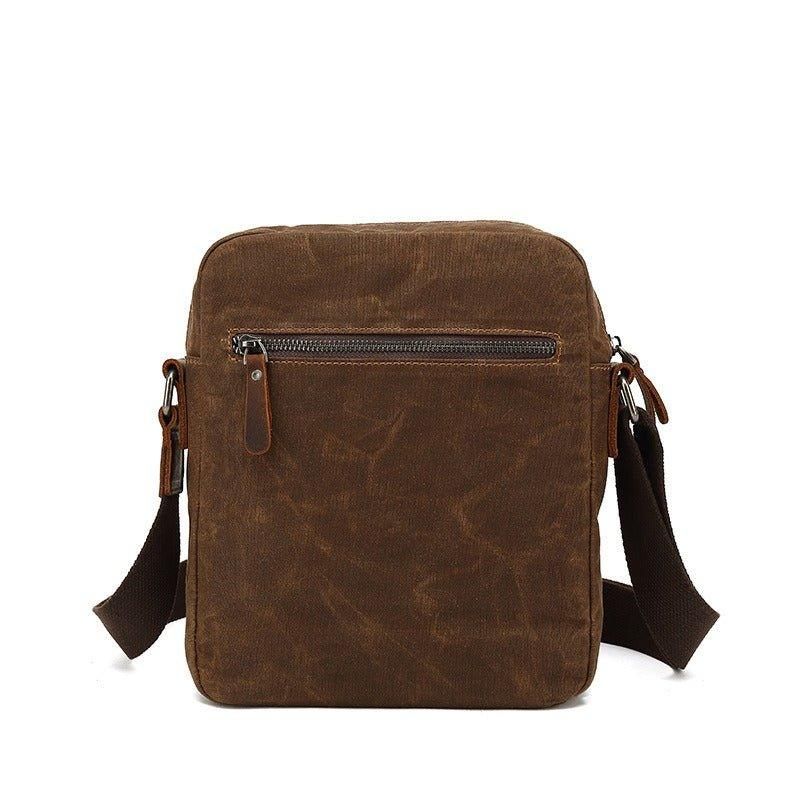 Malá Plátěná Taška Crossbody Messenger Pro Muže