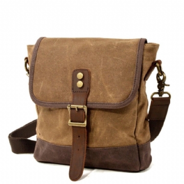 Malá Plátěná Taška Crossbody Vintage