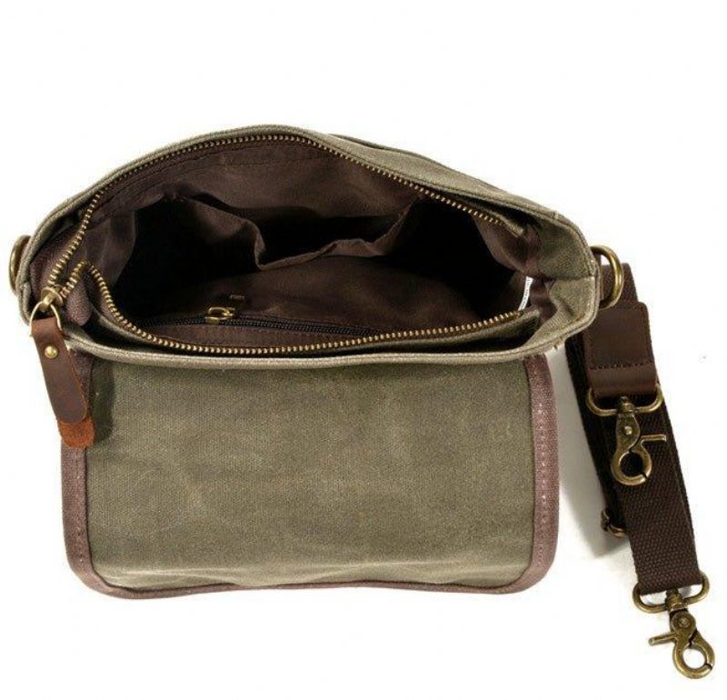 Malá Plátěná Taška Crossbody Vintage