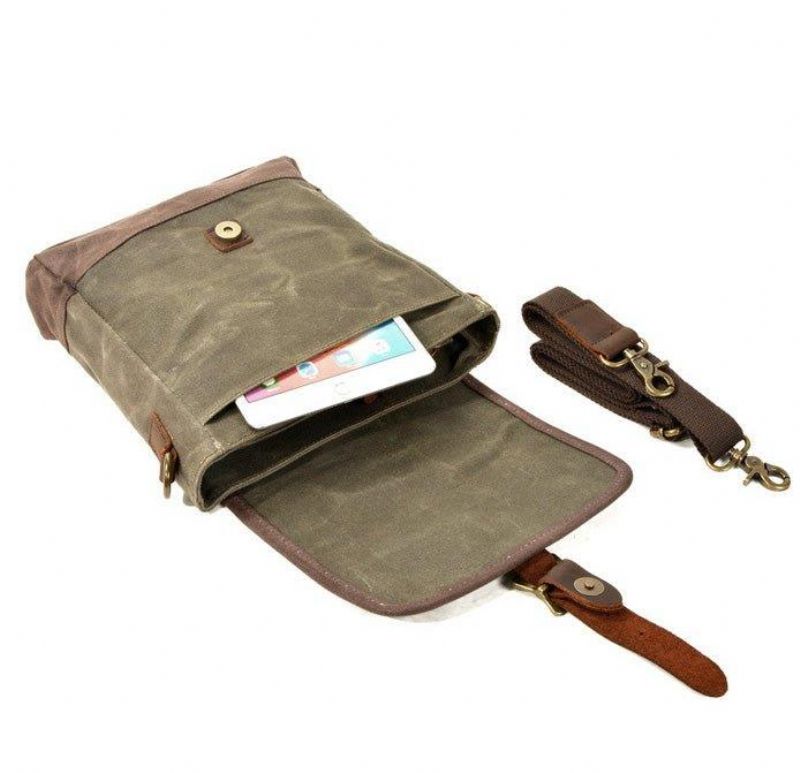 Malá Plátěná Taška Crossbody Vintage