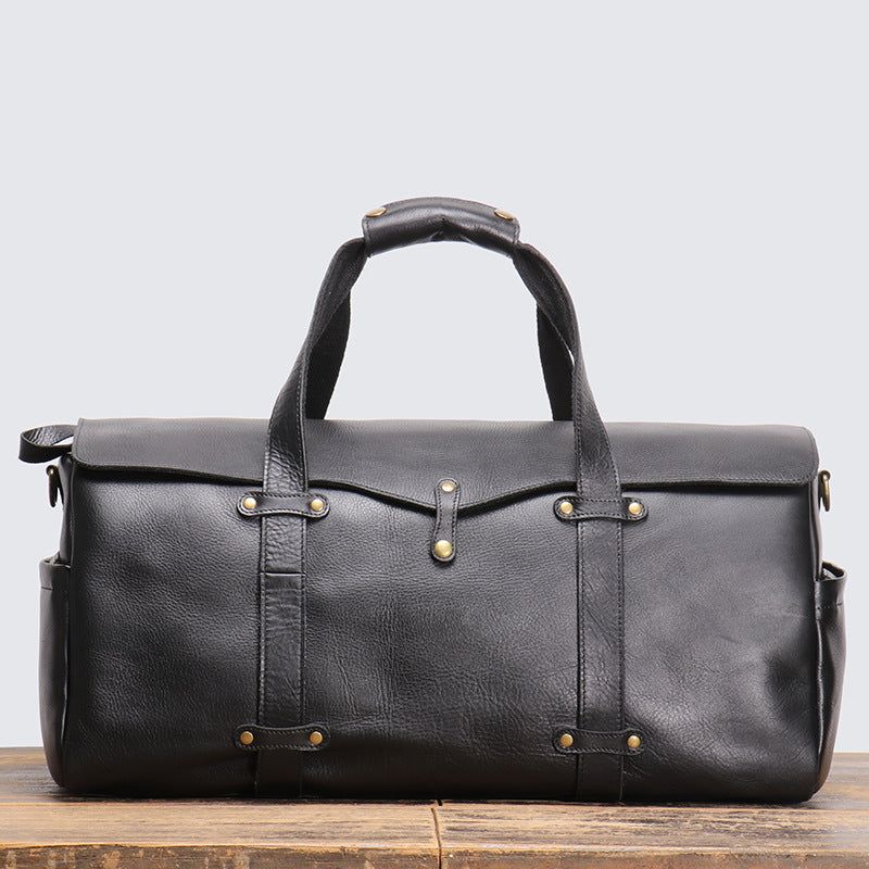 Pánská Kožená Taška Vintage Leather Duffle Bag