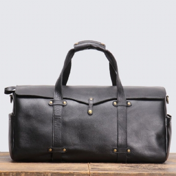 Pánská Kožená Taška Vintage Leather Duffle Bag