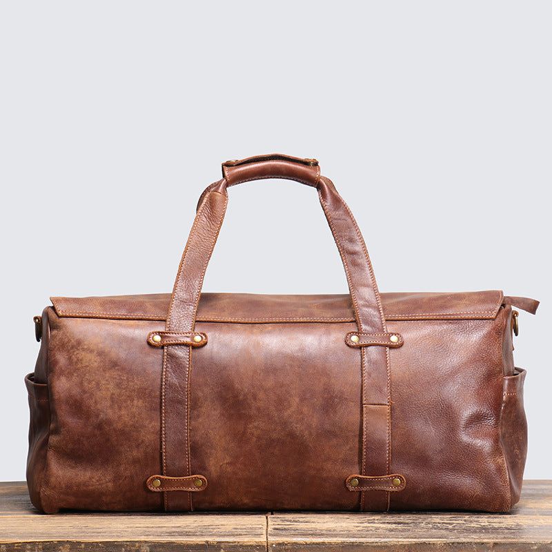 Pánská Kožená Taška Vintage Leather Duffle Bag