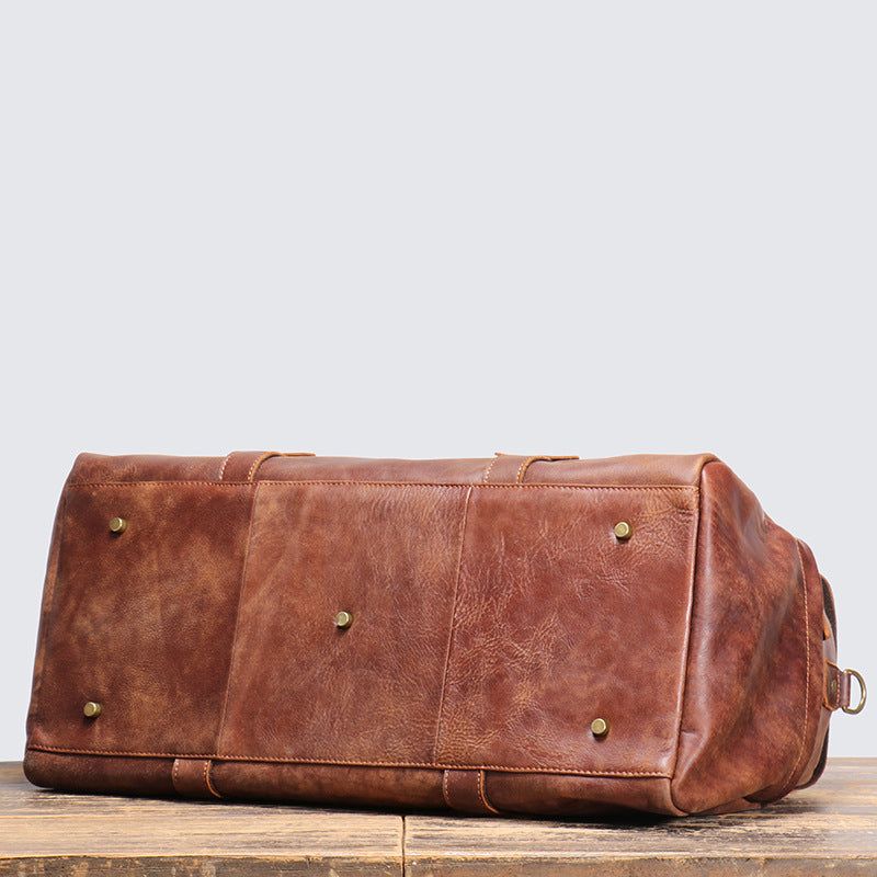 Pánská Kožená Taška Vintage Leather Duffle Bag