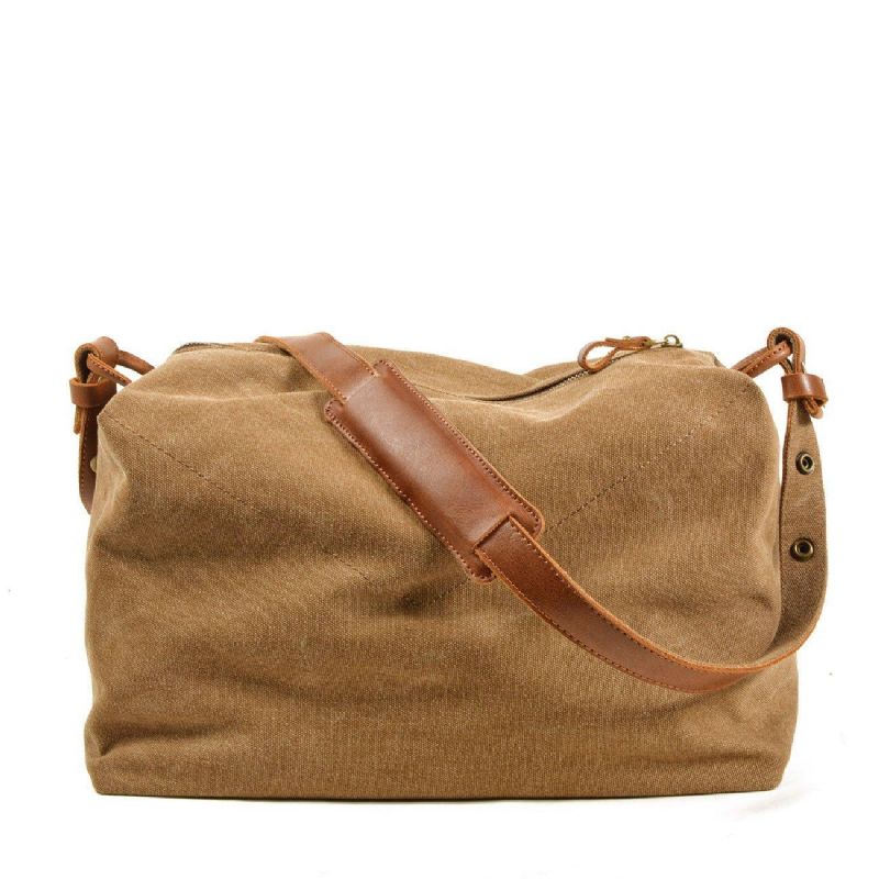 Pánská Plátěná Kabelka Crossbody Messenger