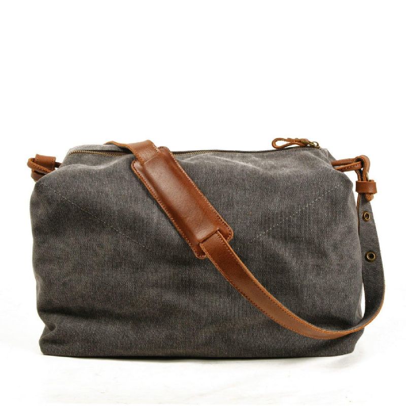 Pánská Plátěná Kabelka Crossbody Messenger