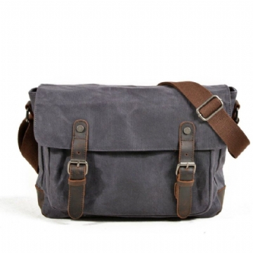 Pánská Plátěná Taška Messenger Crossbody