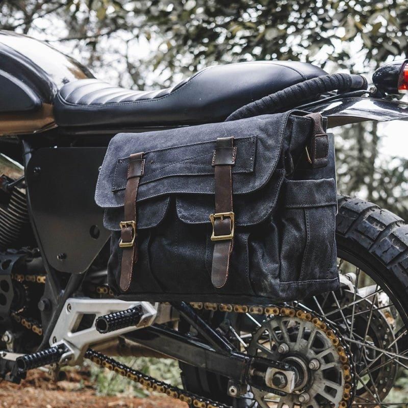 Pánské Motobagy Canvas Vintage Messenger Bag