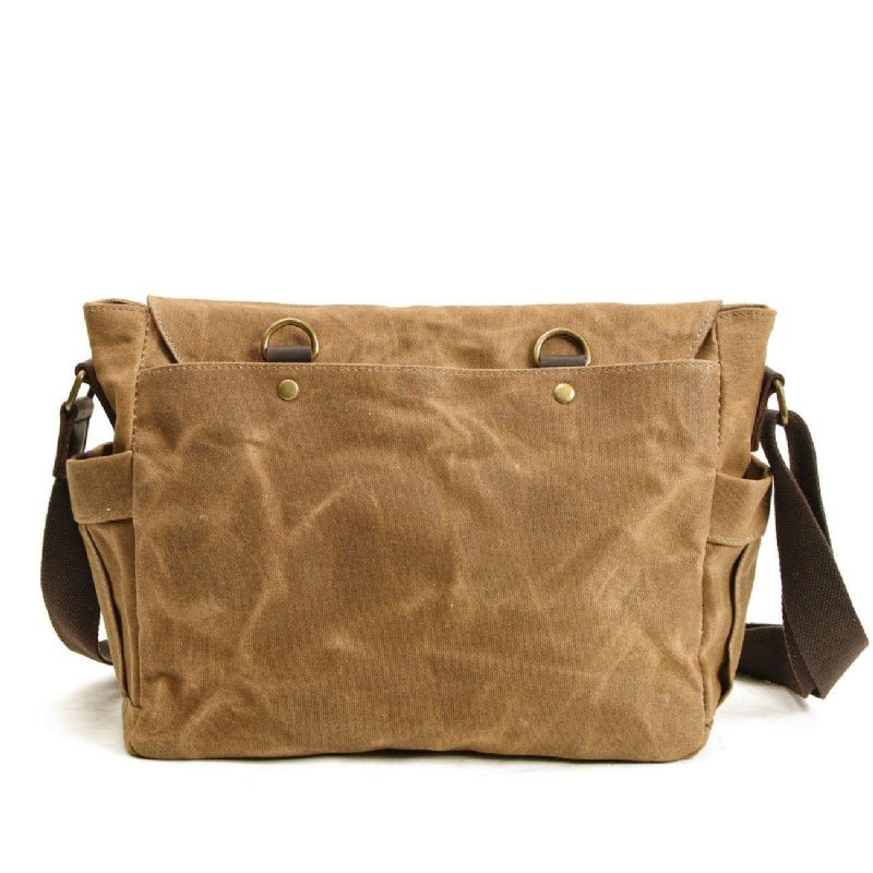 Pánské Motobagy Canvas Vintage Messenger Bag