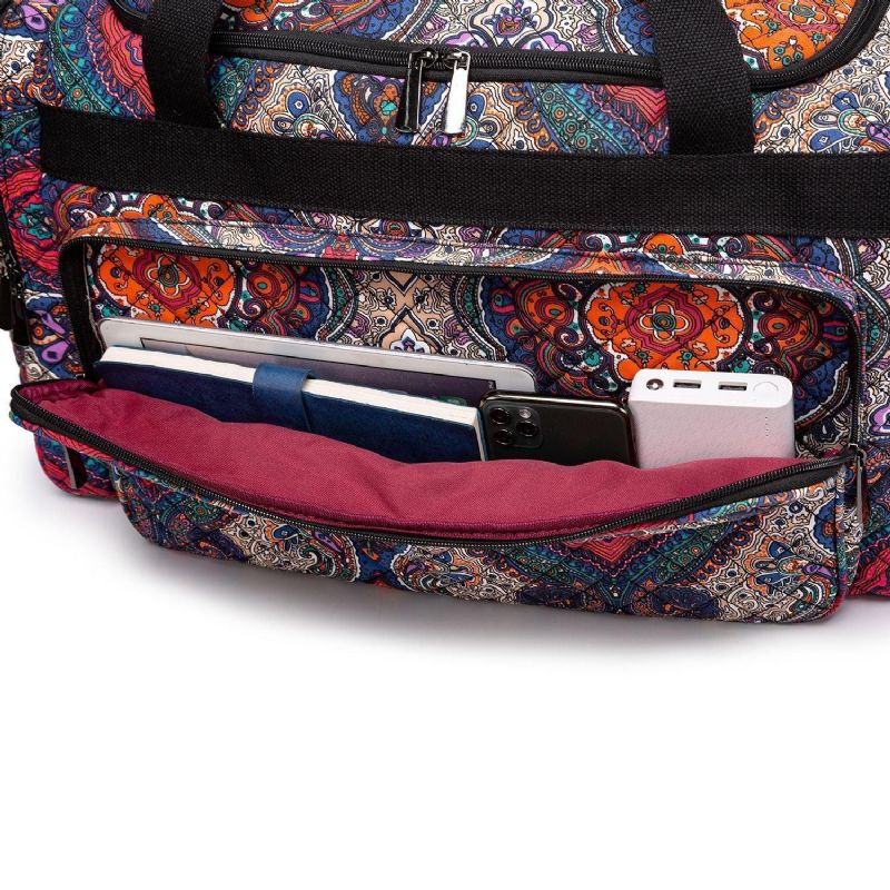 Plátěná Cestovní Taška Boho Weekender Bag