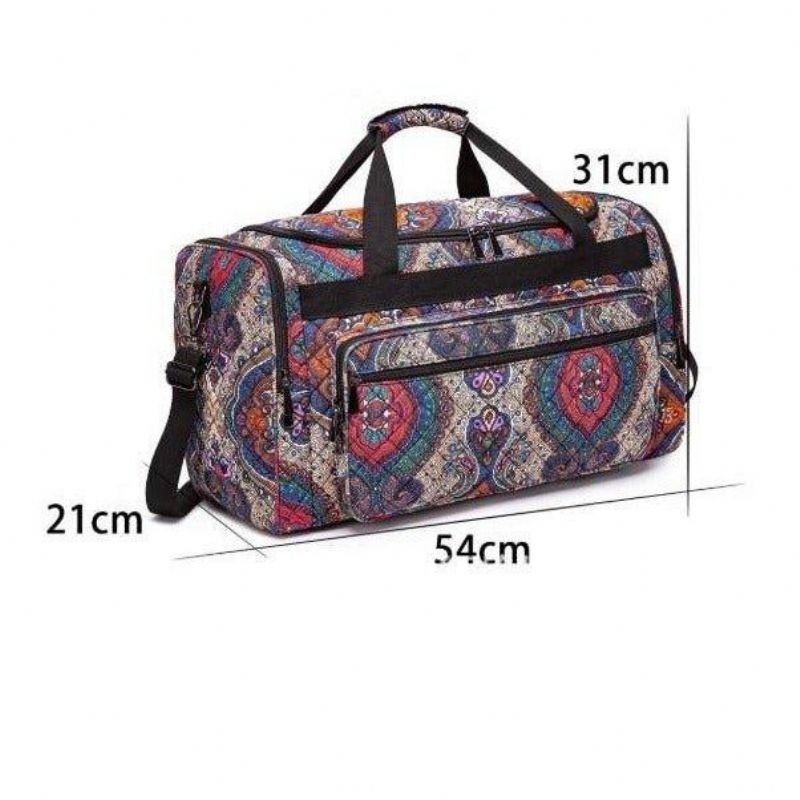 Plátěná Cestovní Taška Boho Weekender Bag