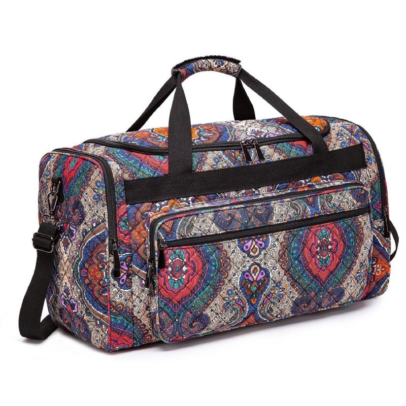 Plátěná Cestovní Taška Boho Weekender Bag