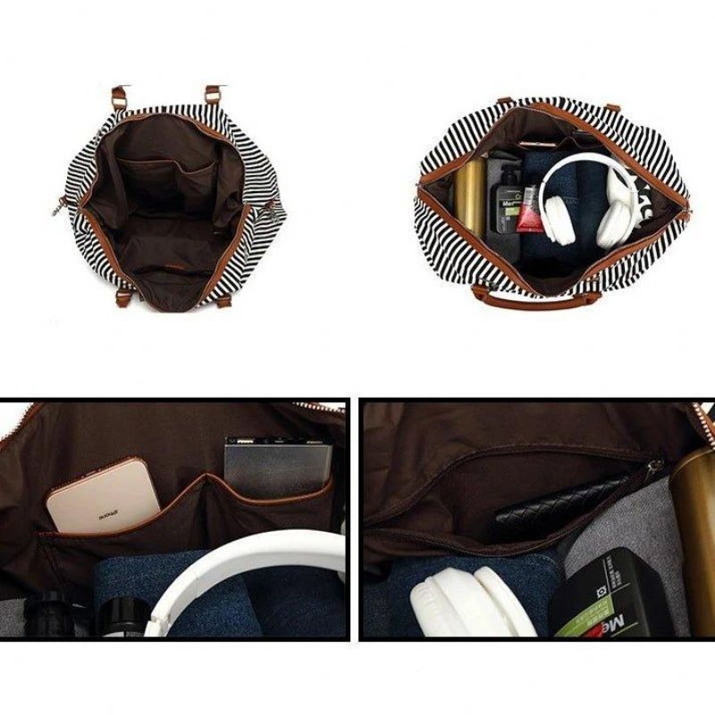 Plátěná Cestovní Taška Weekend Duffle Bag