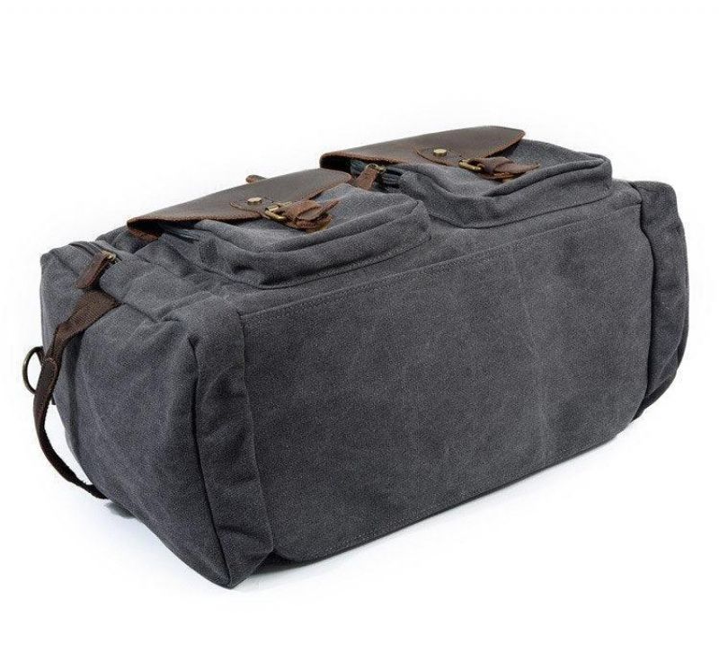 Plátěná Taška Duffle Bag Oversized Tašky Z Pravé Kůže