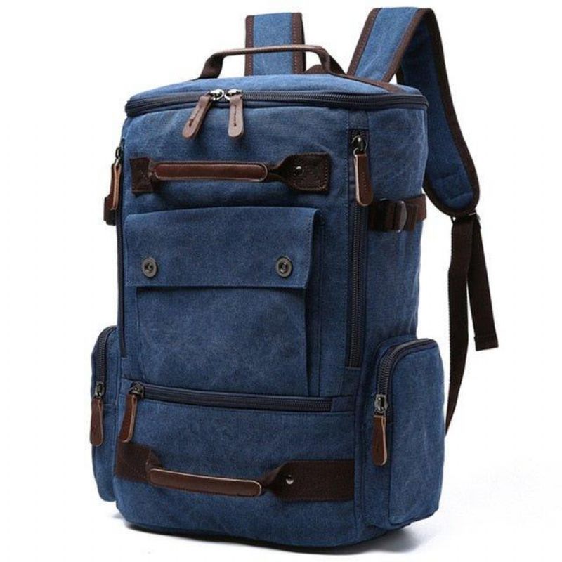 Plátěný Batoh Casual Vintage Daypack