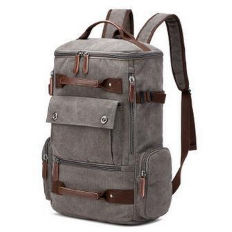 Plátěný Batoh Casual Vintage Daypack