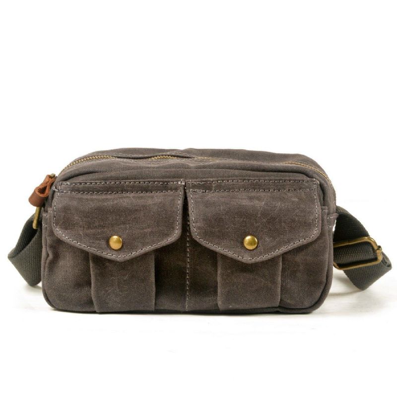 Small Messenger Bag Plátěná Pánská