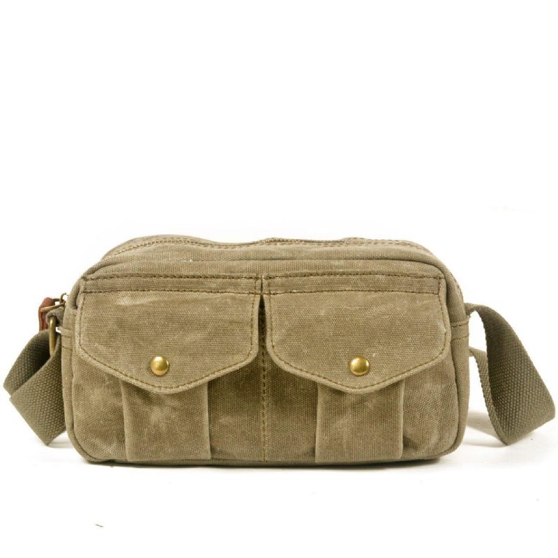 Small Messenger Bag Plátěná Pánská