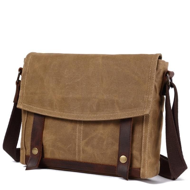 Vintage Messenger Bag Canvas Crossbody Pro Muže