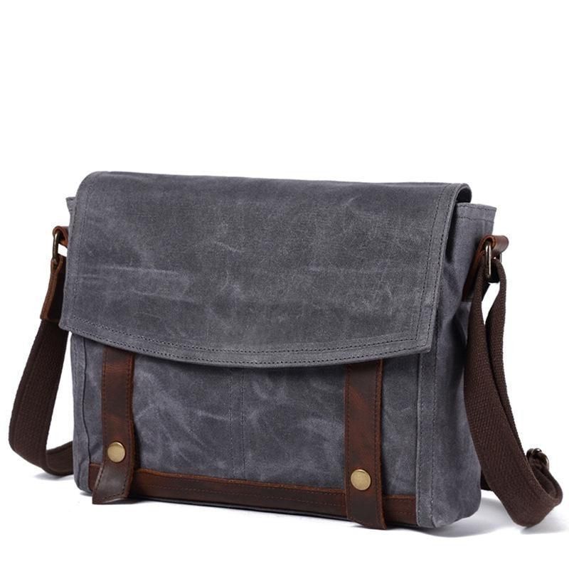 Vintage Messenger Bag Canvas Crossbody Pro Muže