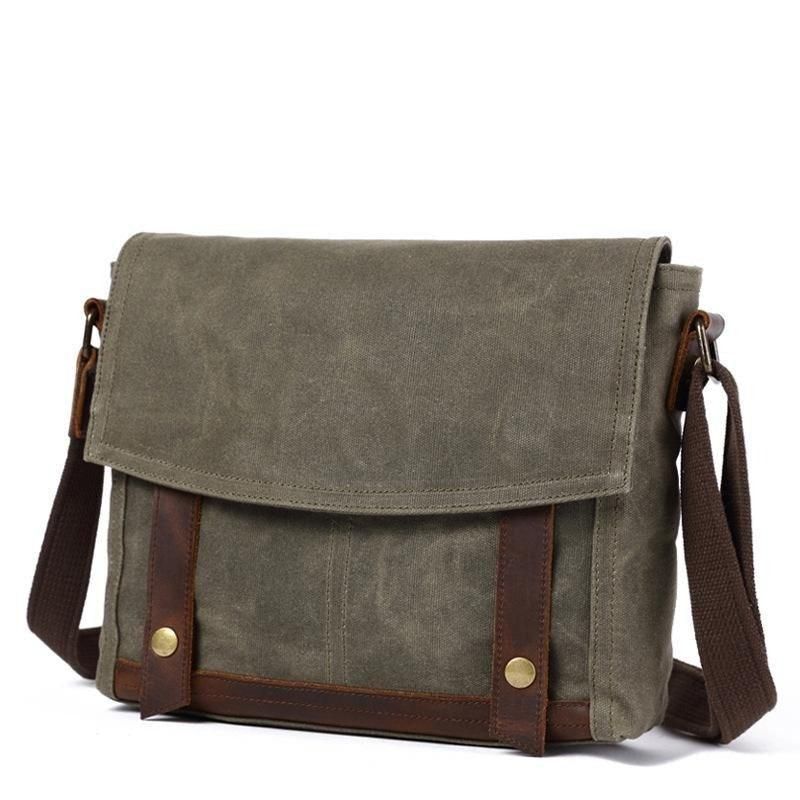 Vintage Messenger Bag Canvas Crossbody Pro Muže