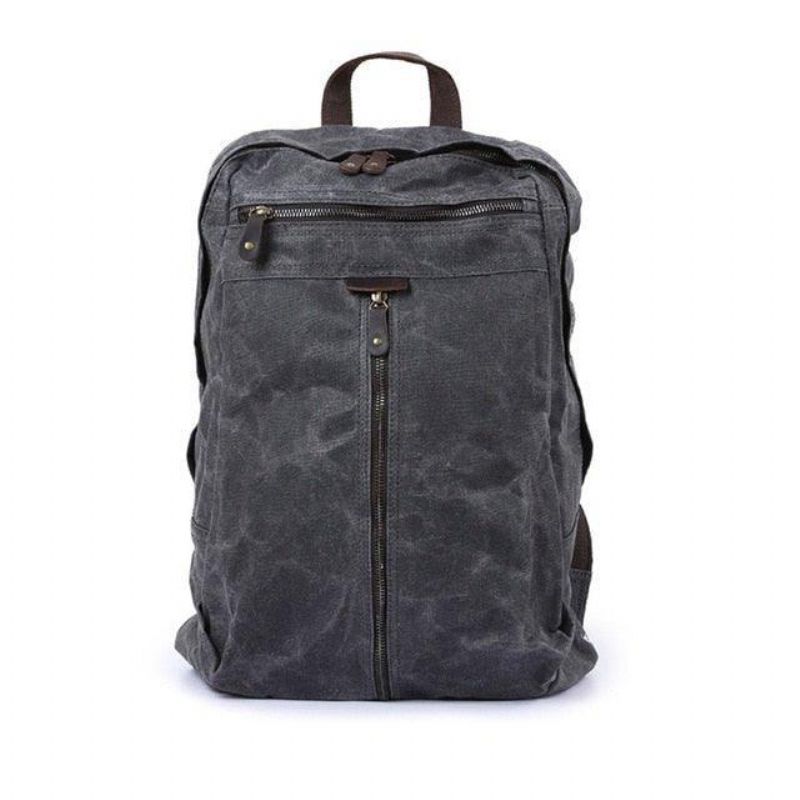 Vodotěsný Voskovaný Plátěný Batoh Na Notebook Daypack