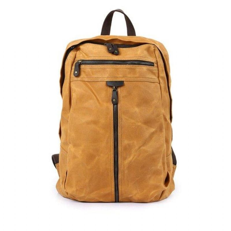 Vodotěsný Voskovaný Plátěný Batoh Na Notebook Daypack