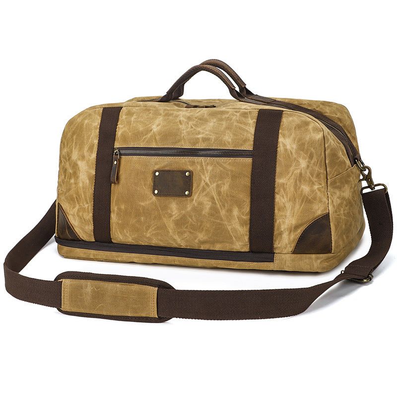 Voskovaný Plátěný Batoh Weekender Duffle Bag