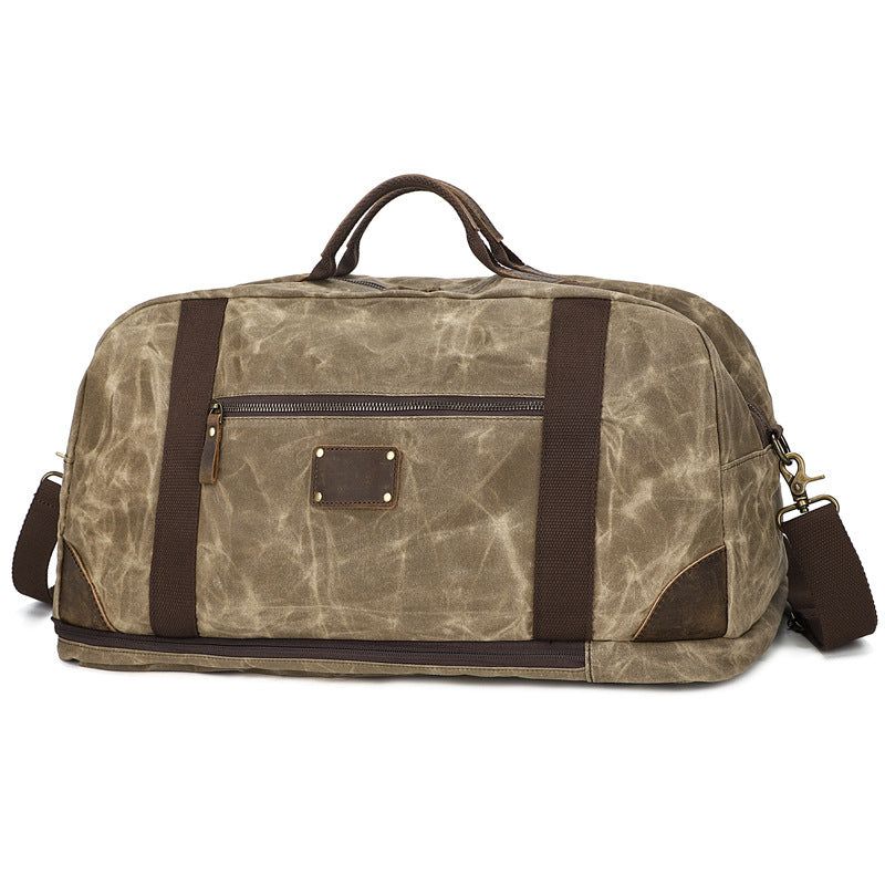 Voskovaný Plátěný Batoh Weekender Duffle Bag